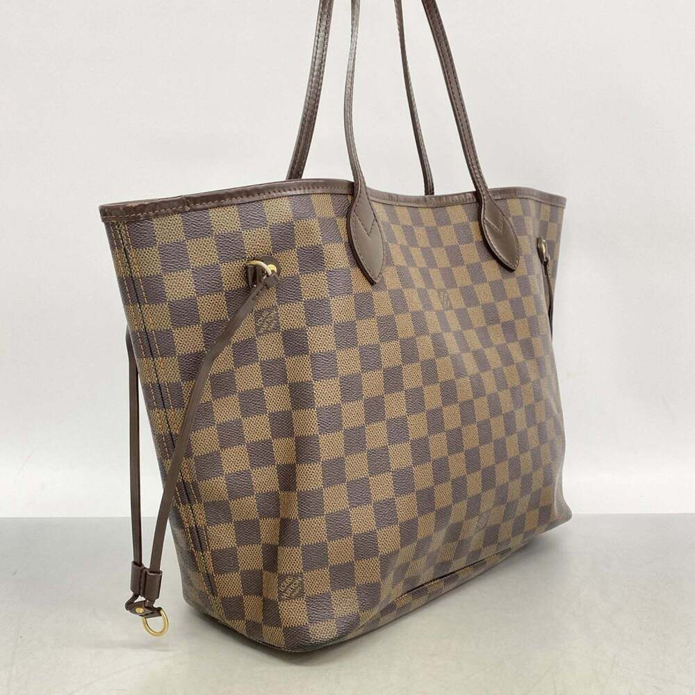 LOUIS VUITTON Brown Damier Neverfull MM Tote Bag - Picture 2 of 11